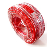 Tuyau d'arrosage de jardin en PVC flexible renforcé, coloré et personnalisé, vente en gros directe d'usine chinoise pour l'irrigation agricole