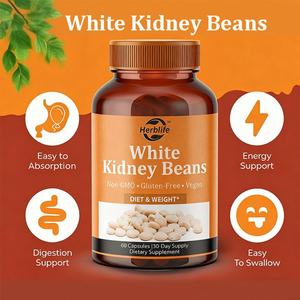 Extracto de Frijol Blanco de Marca Privada OEM ODM - Control de Peso, Apoyo Antioxidante y Energía Diaria, Fibra Vegetal, Vegano - Product Image 3