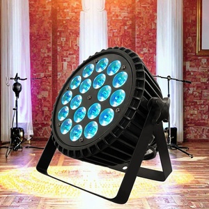 18x10W mỏng dẫn mệnh ánh sáng nhôm DJ uplight RGBW 4in1 DMX512 kiểm soát 200W bên thanh Disco âm nhạc buổi hòa nhạc - Product Image 1