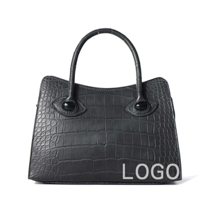 Mặt Cười Thiết Kế Dây Kéo Cá Sấu Da Chính Hãng Túi Messenger Handmade Tùy Chỉnh Thương Hiệu Sang Trọng Crossbody Của Phụ Nữ Túi Xách - Product Image 3