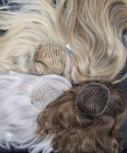 Micro line toppers cabello humano virgen fishnet integración pelo toppers Premium Remy cabello humano Topper - Product Image 1