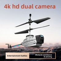Mini Drone KY202 avec caméra 4K RC hélicoptère détection de geste avec ESC Dron RC avion Quadrocopter télécommande jouet cadeau
