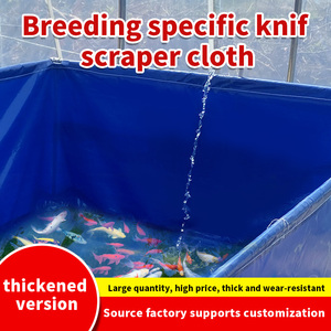 Bâche PVC industrielle TIANYUE TY-500, tissu 0,4 mm résistant à l'abrasion, 500 GSM, poids moyen, pour bassin à poissons extérieur, réservoir, piscine - Product Image 6