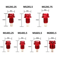 Bouchon de vidange d'huile magnétique M14x1.5mm pour moteur diesel, boulon de bouchon de carter pour Chevrolet, Audi, Opel, Suzuki, Isuzu, Benz, pièces de moteur CNG