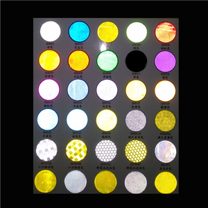 Impression de motif personnalisé En13356 PVC point <span class=keywords><strong>réfléchissant</strong></span> <span class=keywords><strong>casque</strong></span> de <span class=keywords><strong>moto</strong></span> autocollants de sécurité enfants cartable feuille réflexe <span class=keywords><strong>autocollant</strong></span> en vinyle - Product Image 1