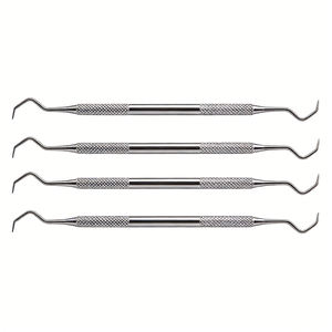 Sonda Odontológica de Aço Inoxidável de Alta Qualidade com Ponta Dupla, Ferramenta de Limpeza Oral, Exame Odontológico - Product Image 6