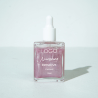 Fournisseur de produits pour ongles, huile à cuticules scintillante en marque privée, huile dissolvante pour vernis à ongles en gros
