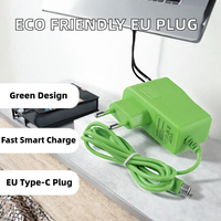 EU-Stecker Typ-C DC-Netzadapter 10W 5V/2A mit 1,2m Kabel für Sicherheitssysteme