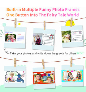 Mini Cámara Digital para Niños, Impresora de Cámara <span class=keywords><strong>Instant</strong></span>ánea Portátil HD de 2.4 Pulgadas - Product Image 6