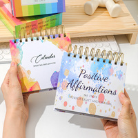 Calendrier de table de bureau perpétuel 365 jours Spiral Flip Stand Desk Inspirational Desk Calendar