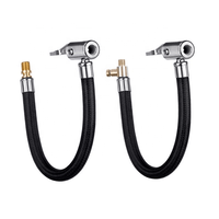 Adaptateur de tuyau de gonfleur de pneu pour vis à visser convertir pour verrouiller la connexion, verrouillage de Valve de pneu Schrader sur mandrin à Air avec tuyau à Air