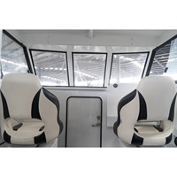 Bateau de pêche sportive et de loisirs en aluminium avec cabine fermée, soudé, 7,5 m (25 pieds), pour moteur hors-bord 250-350 CV, à vendre