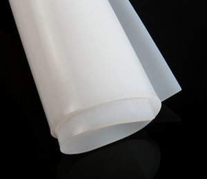 Feuille de <span class=keywords><strong>caoutchouc</strong></span> de silicone blanche transparente résistante aux hautes températures jusqu'à 200 degrés Celsius, 1mm, 2mm, <span class=keywords><strong>3mm</strong></span>, 4mm, 5mm, 6mm - Product Image 2