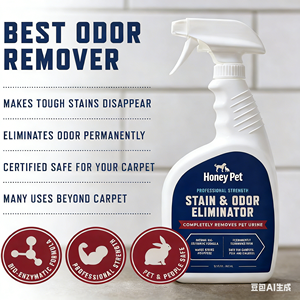 Stain Strong Odor Eliminator for Home Enzyme <strong>Cleaner</strong> <strong>Cats</strong> &amp; Dog <strong>Pee</strong> Carpet Stain Remover Urine Destroyer Carpet <strong>Cleaner</strong> Spray - Product Image 3