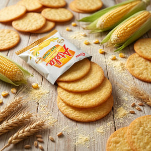 Bulk <b>Corn</b> Vegetable Crackers 150g Crunchy <b>Snack</b> Healthy ODM Vietnam Supplier - Product Image 1