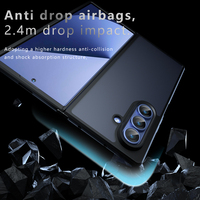 Pour SAMSUNG GALAXY FOLD 7 FOLD6 5 4 3 Matte MagFit FROSTING Skin Transparent Anti Fingerprint Yellowing avec Fold Linker Case