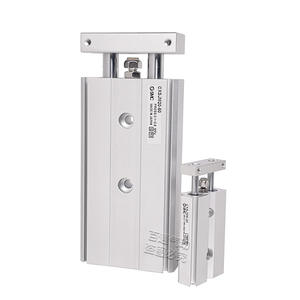 Raccords pneumatiques compacts à double cylindre SMC CXSJM6-10-20/30, état neuf, connexion filetée pour milieu de travail pneumatique, utilisés diversement - Product Image 3