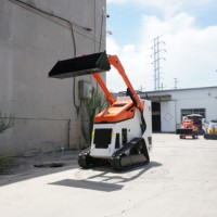 2025 China Factory SOLID SX7-II motor Mini-Kompakt lader Günstiger Preis Frontlader Crawler Kleiner Diesel-Kompakt lader