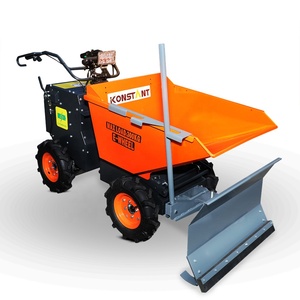 Minidumper de Jardín Barato, Minidumper de Cuatro Ruedas, Carretilla Eléctrica, Buggy para Concreto y Jardín, 2*800w, 300kgs, con Freno de Disco - Product Image 2