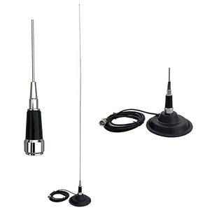 เสาอากาศวิทยุสื่อสารเคลื่อนที่แบบแสตนเลสสตีล M285 1.3 เมตร รุ่น Diamonds 5/8 Wave 144-174MHz VHF สำหรับรถยนต์ - Product Image 4