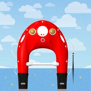 Bouée de sauvetage télécommandée à design breveté avec caméra HD, positionnement GPS et Beidou, et lumière d'alarme - Product Image 1