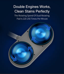 2021 nouveau Nettoyage Vadrouilles Fabricants De Plancher Rotatif Facile Sans Fil Intelligent Spin Clean Eau Électrique Vadrouille <span class=keywords><strong>Prix</strong></span> - Product Image 2