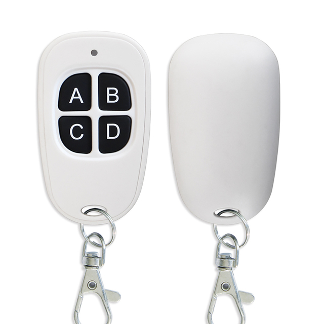 Factory Price 315Mhz A/B/C/D EV1527 Learning Code Gate Door Remote Control Manufacturer