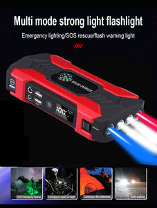 2024 nouveau démarreur de saut de <span class=keywords><strong>voiture</strong></span> Portable de sauvetage d'ancre de démarrage avec le briseur de verre de <span class=keywords><strong>batterie</strong></span> au Lithium de fenêtre cassée pour le sauvetage de camion - Product Image 3