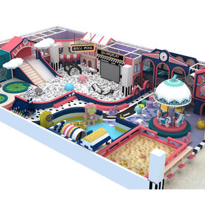 Divertido Parque de Atracciones Interior con Carrusel Infantil, Caballito Mecánico Doble, Trampolín y Otros Equipos de Entretenimiento en Venta - Product Image 4