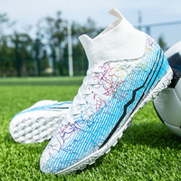 Chaussures de football antidérapantes, crampons de football pour terrain synthétique TF/FG, chaussures de football d'entraînement, chaussures de football pour hommes