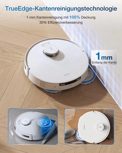 Robot de nettoyage humide et sec <span class=keywords><strong>Ecovacs</strong></span> DEEBOT T30C (20 000 Pa, ZeroTangle, vidange automatique, séchage à air chaud, détection ultrasonique des tapis) - Product Image 4