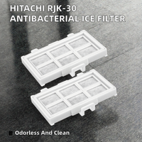 Filtre à glace pour réfrigérateur Hitachi RJK-30, lot de 2 filtres à eau au charbon actif RJK-30-100, antibactérien et inodore, de remplacement