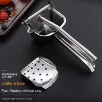 Haute qualité en gros en acier inoxydable 304 outils de bar de cuisine portable jus multi manuel limonade presse à jus d'orange