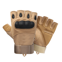 Gants tactiques de protection demi-doigts personnalisés avec logo pour le travail, le tir et la sécurité – Vente en gros