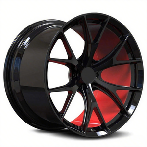 Jantes de voiture de tourisme en alliage T6061 forgé, 15, 16, 17, 18, 19 pouces, 5x112, 5x120, 5x114.3, <span class=keywords><strong>couleur</strong></span> or brossé, jantes de course - Product Image 4