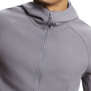 ชุดวอร์มสำหรับผู้ชายแบบมีซิปรูดสำหรับใส่ออกงานตามสั่งขนาดระบายอากาศและกันลมสำหรับฤดูหนาว - Product Image 5