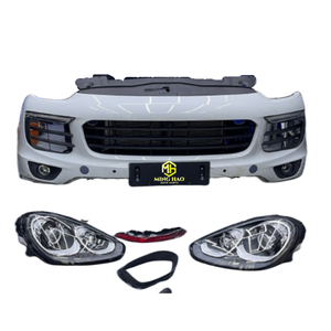 สำหรับ <span class=keywords><strong>Porsche</strong></span> Cayenne Boxster Kaman <span class=keywords><strong>Panamera</strong></span> รุ่นยอดนิยมส่วนใหญ่ กันชนหน้าและหลัง ไฟหน้า ฝากระโปรง บังโคลน ชุดแต่งตัวถัง หม้อน้ำ เรดาร์ - Product Image 5