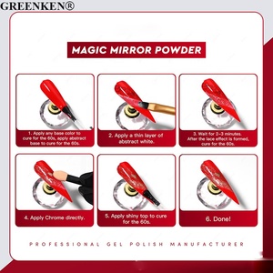 ฐานลูกไม้โปร่งใสสีดำสีขาวแบบ LED UV แห้งเร็วเจลทาเล็บสำหรับร้านเสริมสวย - Product Image 6