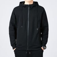 Manteau à capuche unisexe Hiver 2026 Nouveau 100% Coton Vintage French Terry Coupe Ample Décontracté Jeunesse Pull Polyvalent