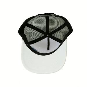 Gorra de béisbol de moda de espuma personalizada de alta calidad, gorra de camionero de malla de 5 paneles con estampado de hojaldre, estilo de tela común de verano - Product Image 4