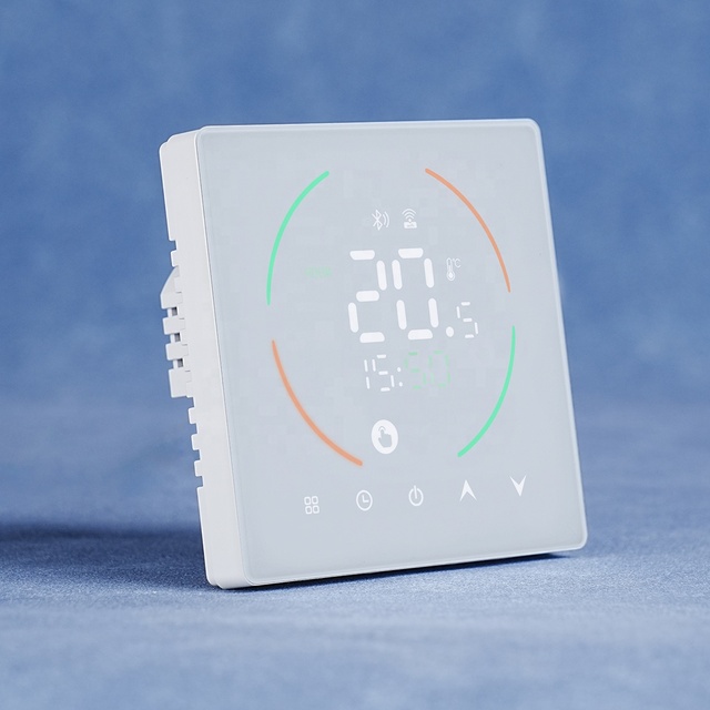 Weather Forecast Display Smart Multi-functional Home Wall Thermostat Reliable Modern Intelligent Wi-Fi Thermostat