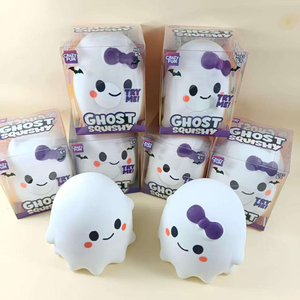 Vente Flash Transfrontalière : Jouet Squishy Fantôme d'Halloween en TPR à Rebond Lent, Anti-Stress et Décompression, Boîte Mystère, Cadeau - Product Image 4