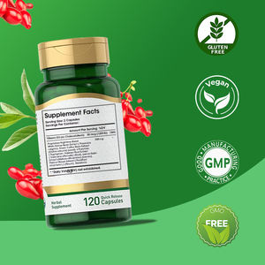 OEM berberina Hcl cloridrato capsule con <span class=keywords><strong>Berberis</strong></span> <span class=keywords><strong>Aristata</strong></span> integratori vegano berberberina capsule integratore a base di erbe - Product Image 2