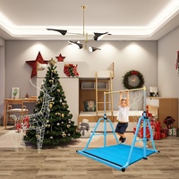 Barras Horizontales Ajustables para Gimnasia, Equipo de Ejercicio para el Hogar, para Niños Principiantes en Deportes y Recreación
