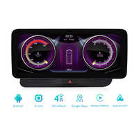 Estéreo para Auto Android 14 de 12.3 Pulgadas con Pantalla Táctil Inalámbrica Carplay para Audi Q5 2009-2017 con Volante a la Derecha
