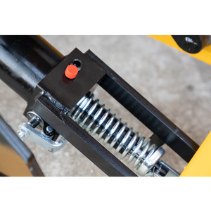 500 kg 0.9M nhỏ Scissor Lift bảng giỏ hàng Xe Đẩy Tay xử lý nâng lên - Product Image 2