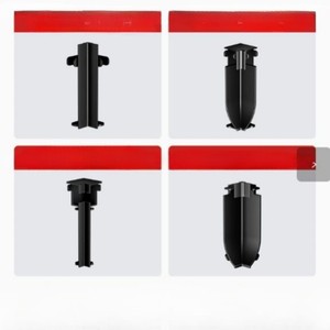 Plinthe en aluminium pour canal LED |   Profilé <span class=keywords><strong>de</strong></span> sol à lumière diffusée pour salon et <span class=keywords><strong>couloir</strong></span> - Product Image 6