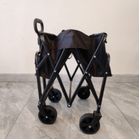 Mini chariot de plage tout-terrain électrique conteneur à roulettes à quatre roues chariot de camping OEM mini chariot de supermarché personnalisable