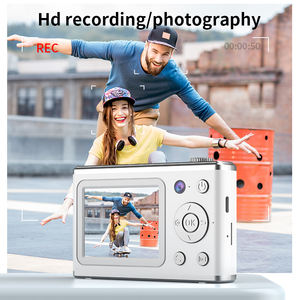 HD Mini Kid <strong>Camera</strong> Vlogging <strong>Video</strong> <strong>Camera</strong> 2.4-inch IPS Screen 180 <strong>Wide</strong> Angle Rechargeable Point &amp; Shoot for Outdoor Use - Product Image 5