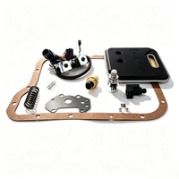 Kit de réparation et de mise à niveau du solénoïde de transmission 46RE 47RE 48RE A518 avec filtre et joint de carter, compatible avec les transmissions A518 4 vitesses – Pièces de rechange